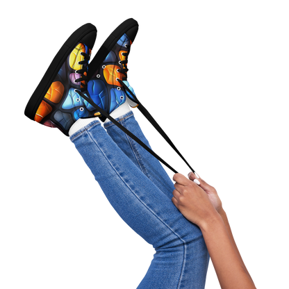 Women’s High Top Canvas Shoes Erestos