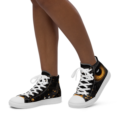 Women’s High Top Canvas Shoes Oristos