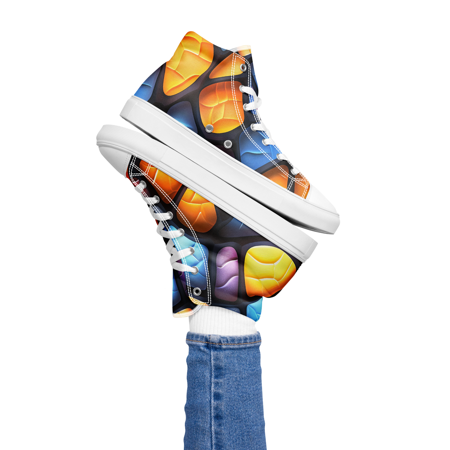 Women’s High Top Canvas Shoes Erestos