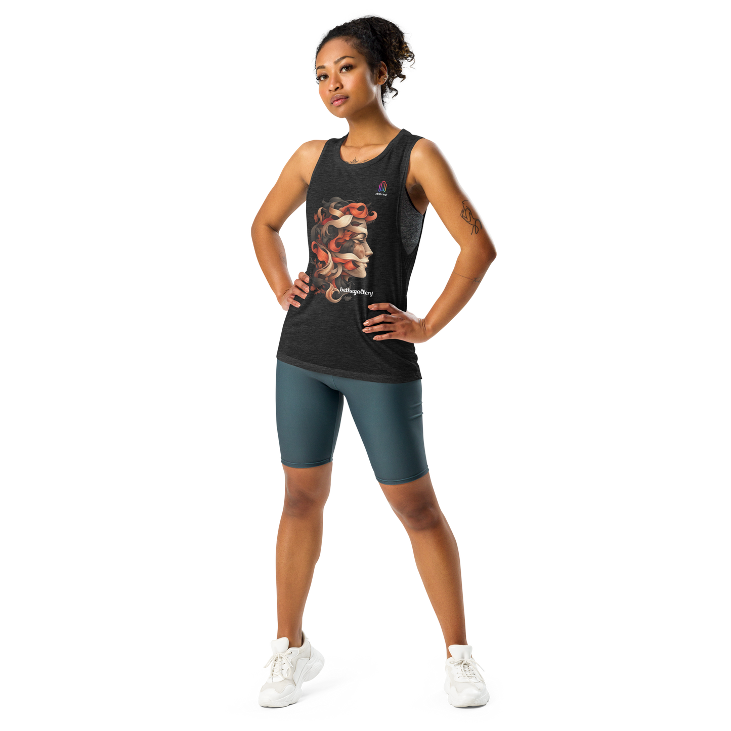 Woman's Muscle Tank Top Lacerta