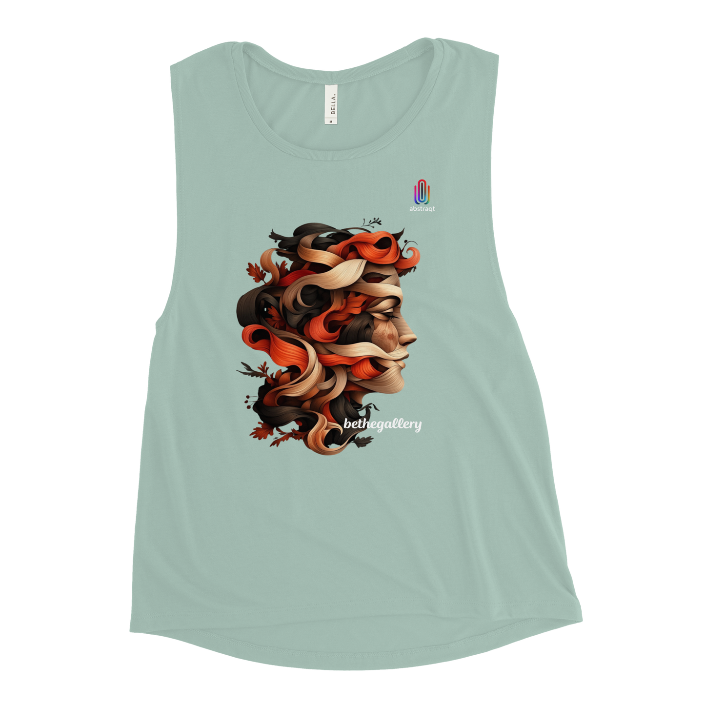 Woman's Muscle Tank Top Lacerta