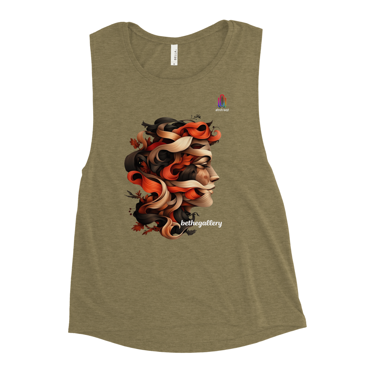 Woman's Muscle Tank Top Lacerta