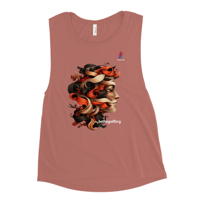 Woman's Muscle Tank Top Lacerta