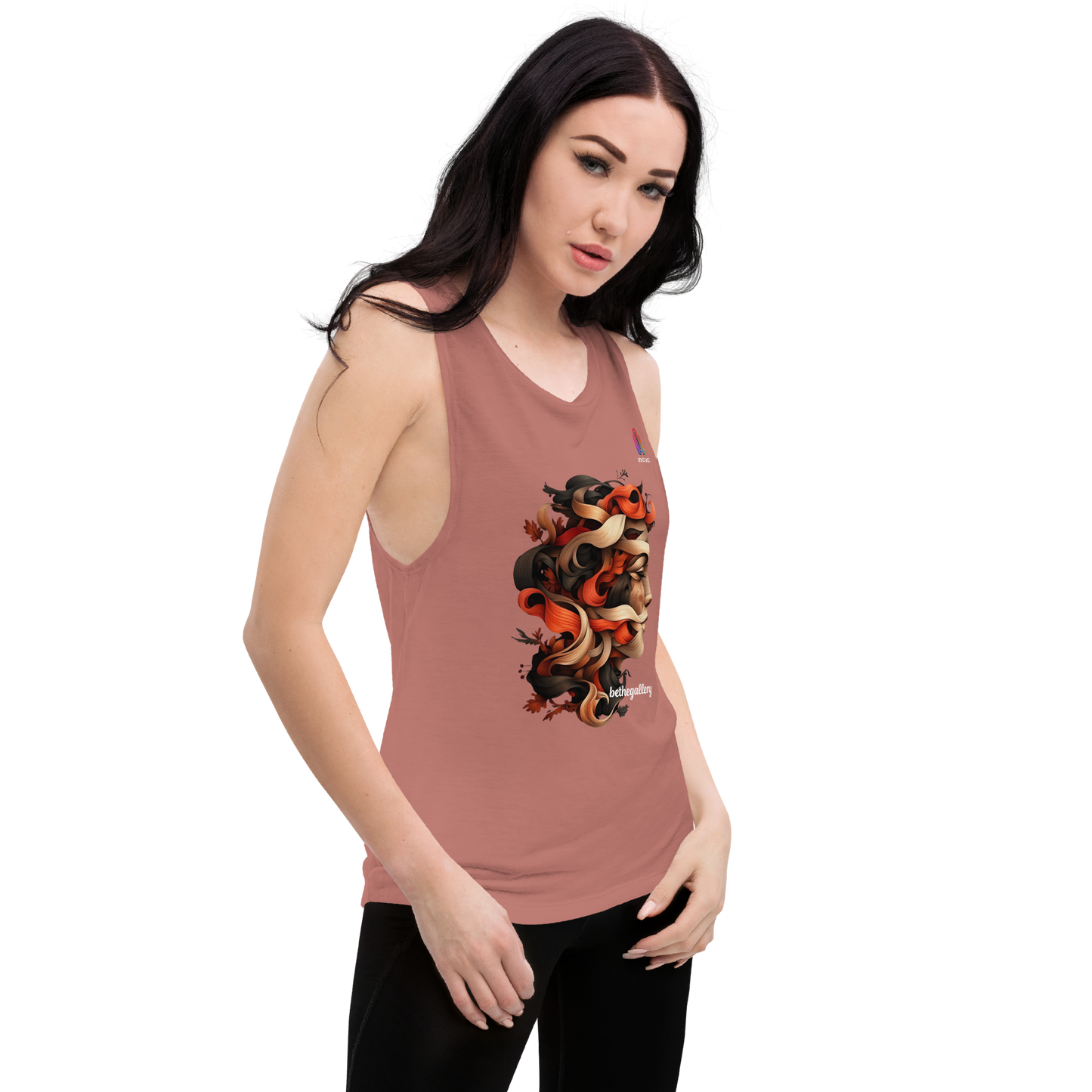 Woman's Muscle Tank Top Lacerta